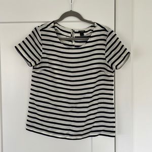 J crew striped shirt